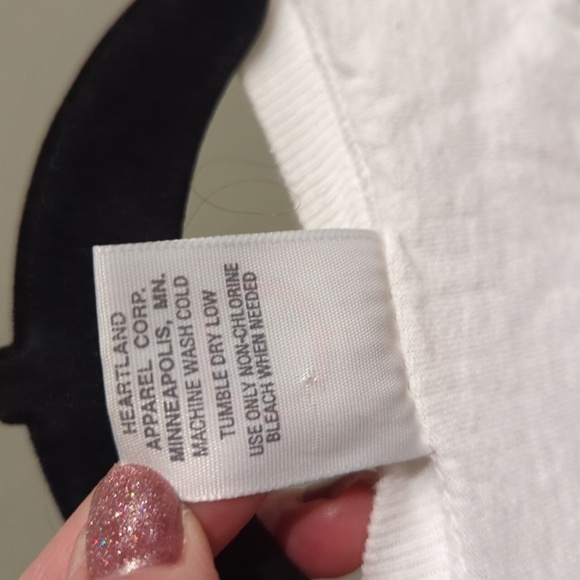 MCMXCV Heartland Apparel V-Day USA Crazy For You Cat Dog Frog Shirt Vtg y2k - Picture 8 of 9